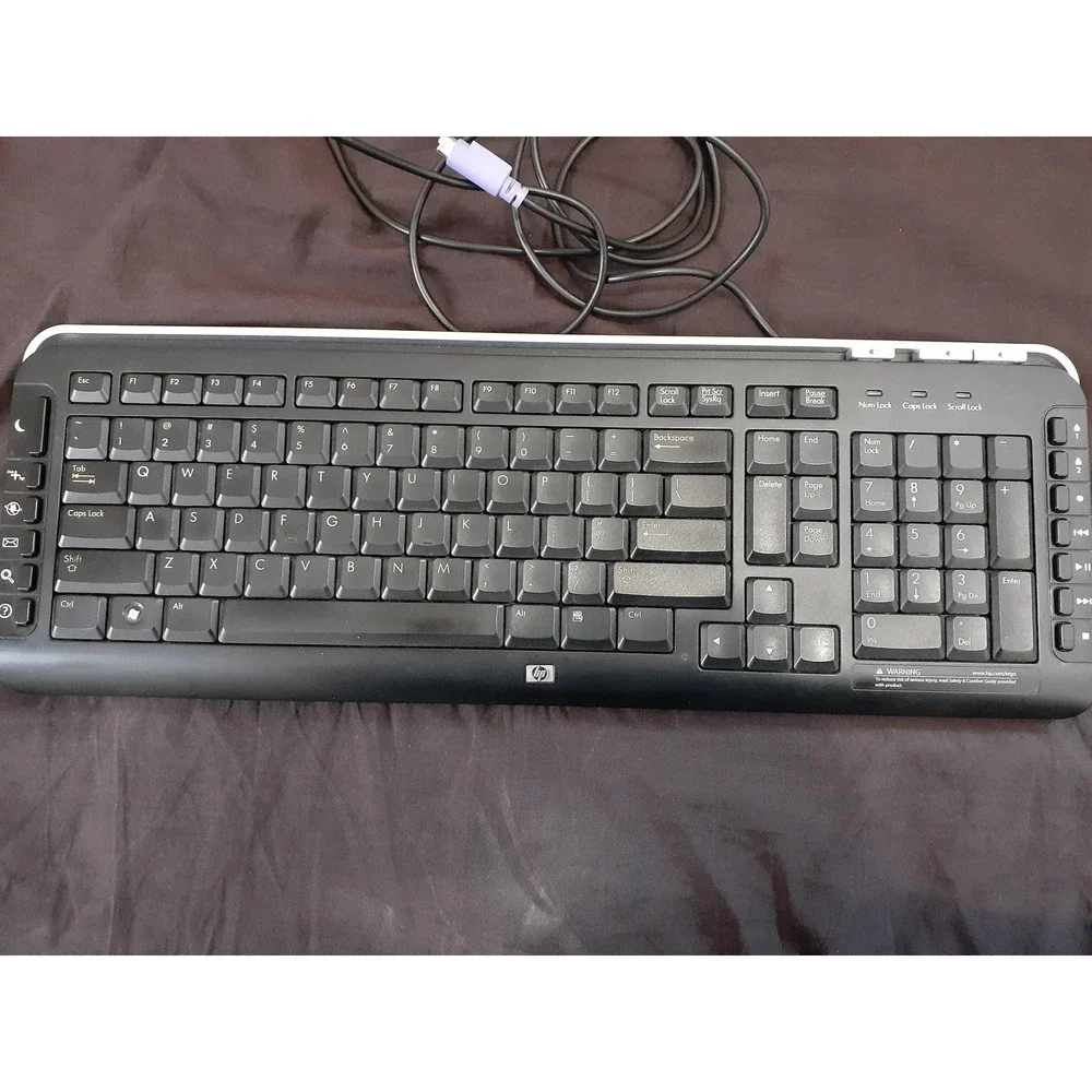 used HP Keyboard & NEW TV Tuner kit Hewlett Packard